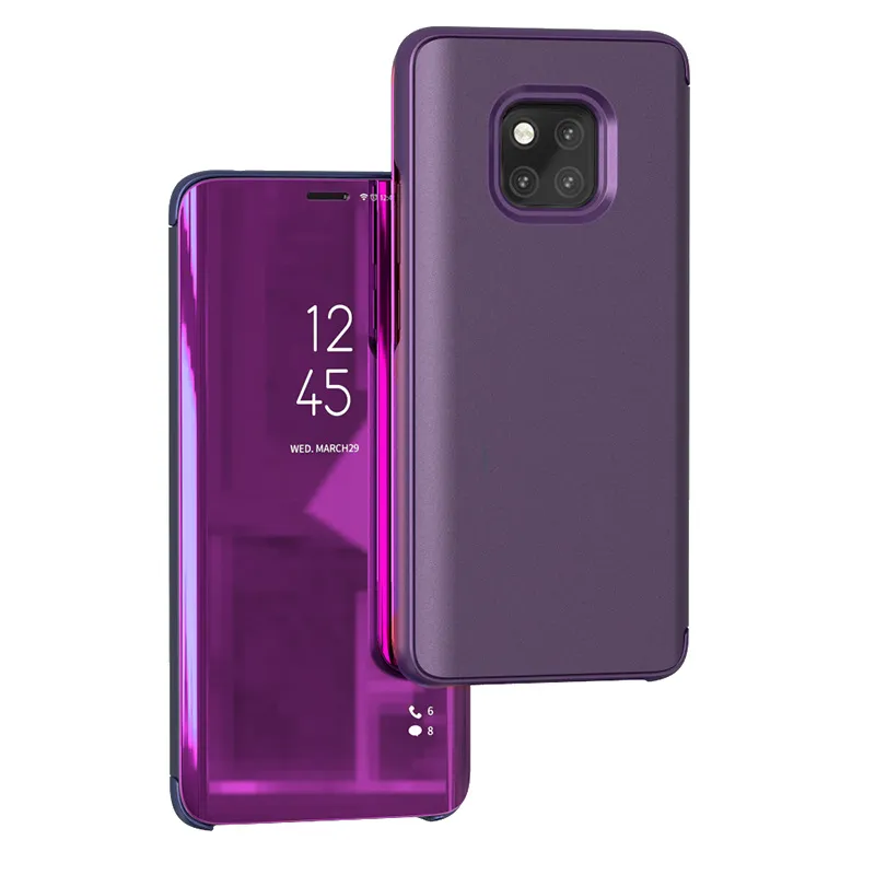 适用HONOR X9C 5g手机保护翻盖X9B智能镜面立式皮套200PRO支架壳