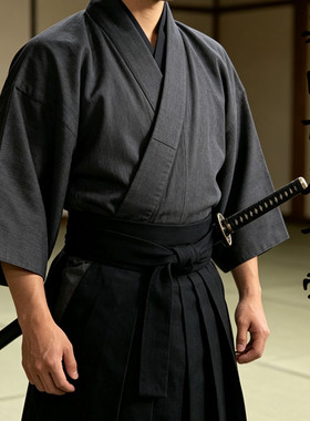 白色黑色居合腰带角带腰带系带居合用品居合道用角带纯棉刀腰带