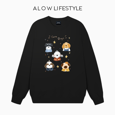 【正品】ALOW LIFESTYLE生活系列 2025秋冬爆款圆领时尚卫衣外套