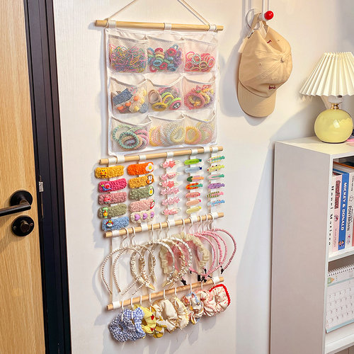 大容量儿童发饰收纳挂袋