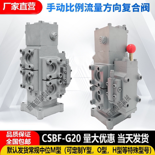 CSBF-G20液压手动换向阀配套锚机起网机用手动比例流量方向复合阀