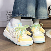 小众原创郁金香厚底小白鞋 女2025新款 爆款 回力女鞋 百搭休闲板鞋 子