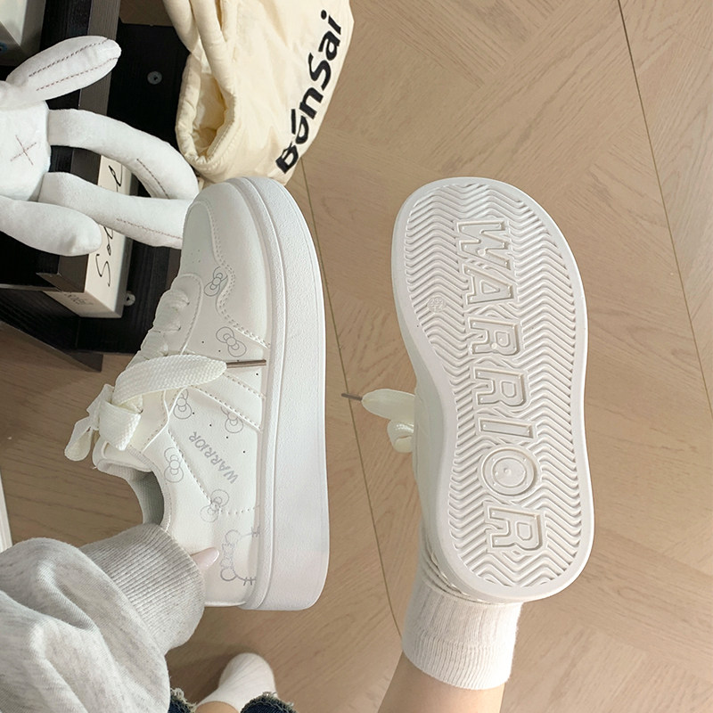 回力可爱kt猫厚底小白鞋女新款爆款百搭小众原创网红运动休闲板鞋,女鞋,休闲板鞋,淘宝优惠券,粉丝福利购,淘宝优惠卷