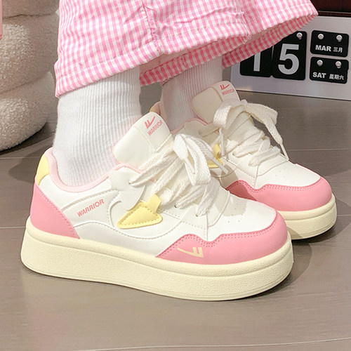 回力高颜值小白鞋厚底休闲板鞋