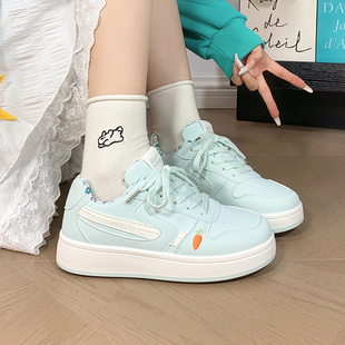 回力厚底板鞋女款2026新款爆款轻便小白鞋子ins潮百搭小众休闲鞋