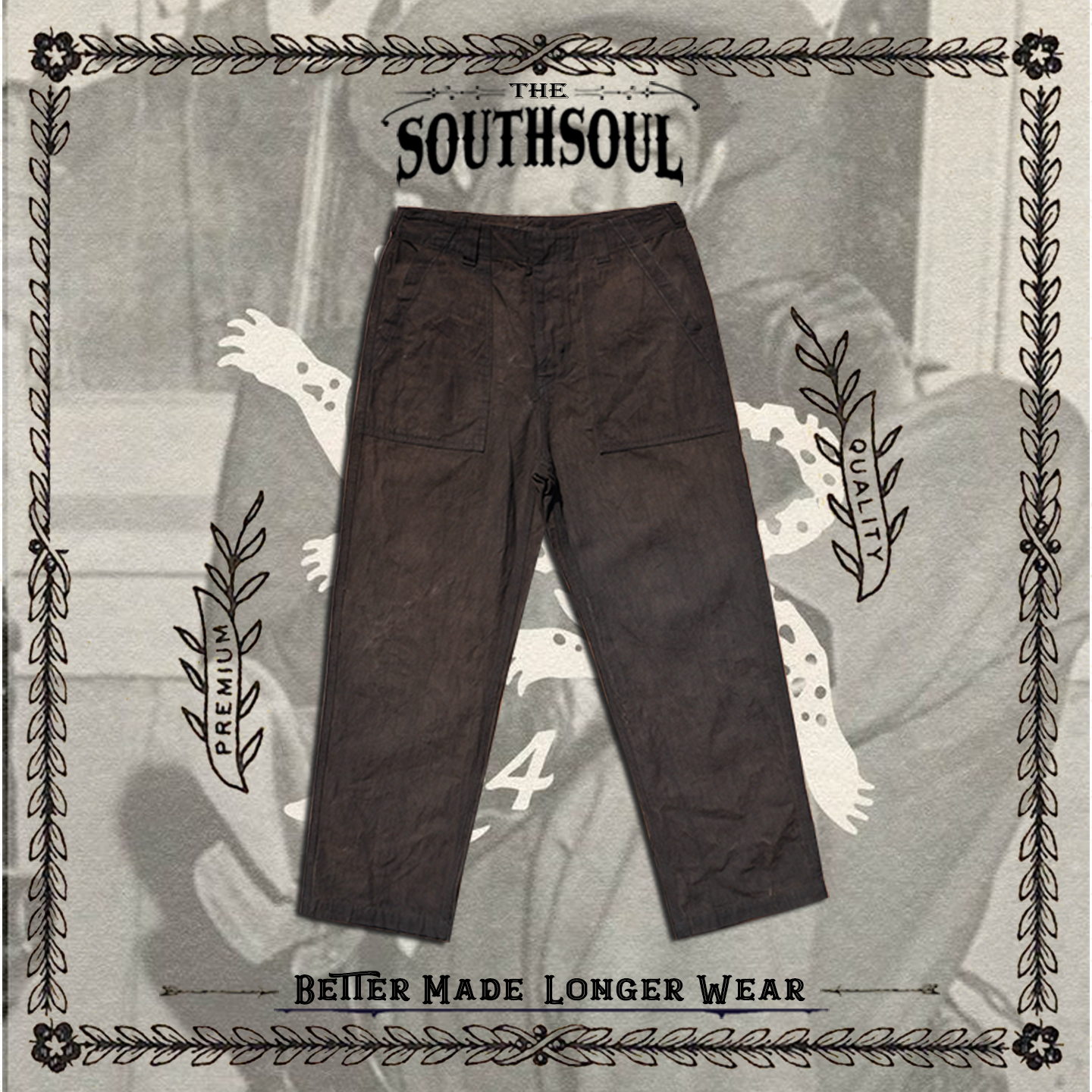 重磅纯棉细帆布植物薯莨染og107