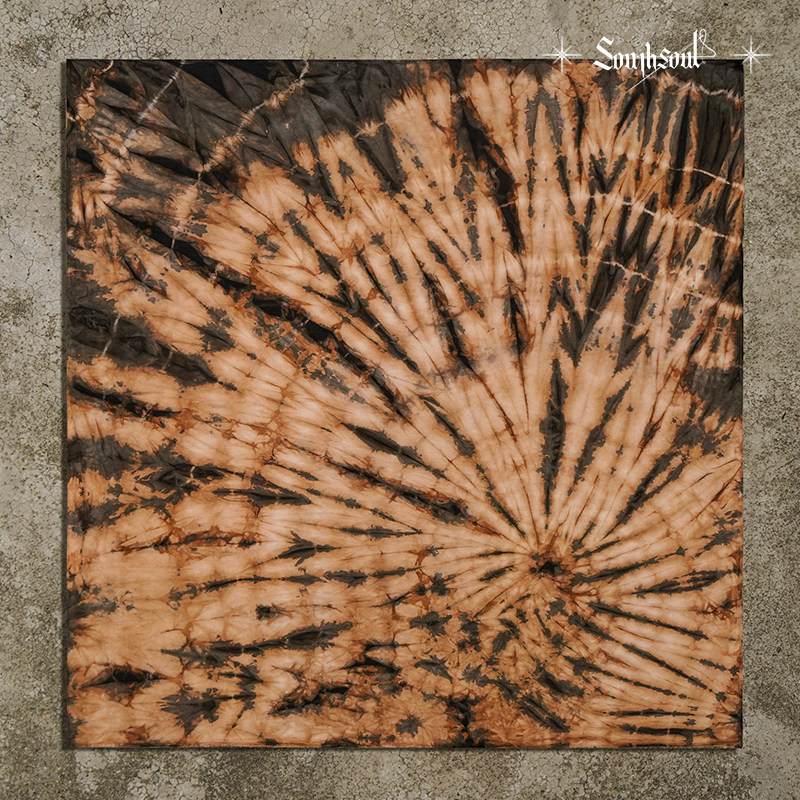 100支长绒棉手工植物染色大方巾