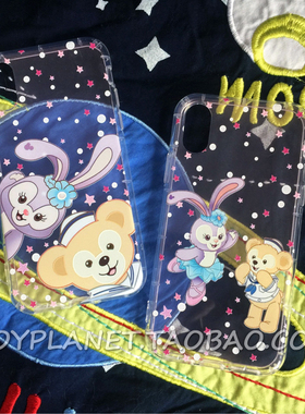 回馈价~达菲熊可爱卡通适用于iphone7/8plus/XS MAX/XR/6s手机壳