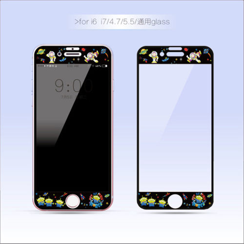 『回馈价』iphone卡通钢化膜