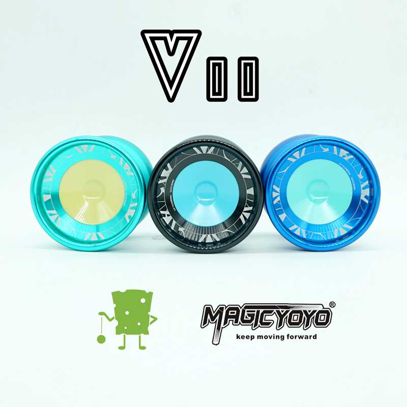 鬼手悠悠球V11 超宽金属顶指 竞技专业比赛花式死睡眠 溜溜球YOYO