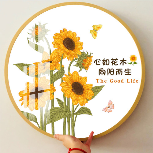 向日葵钻石画十字绣新款