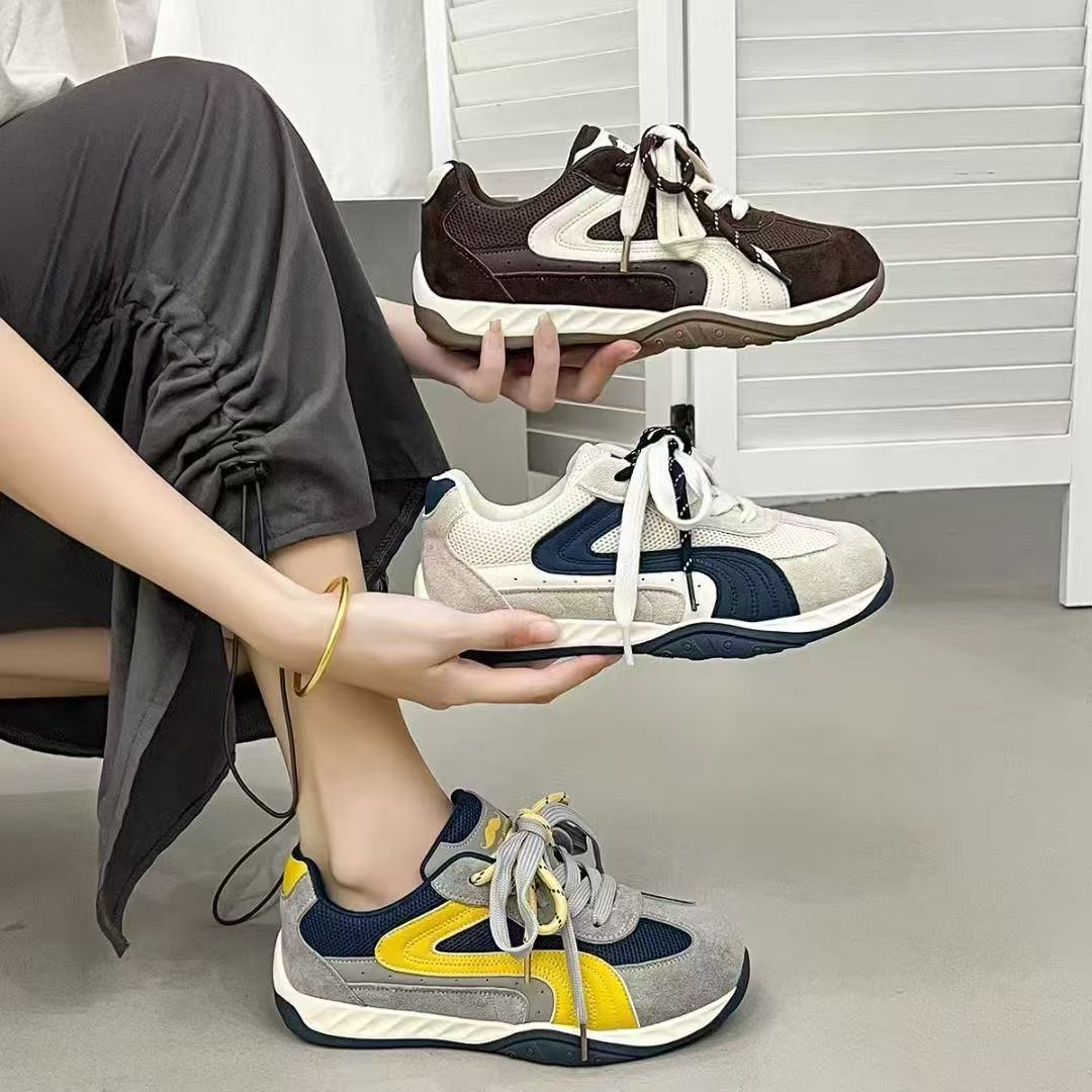 2025秋超火网面透气时尚阿甘鞋