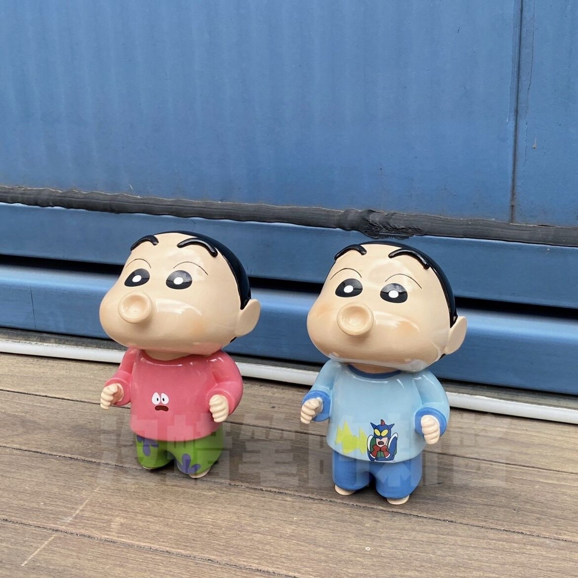 树脂 同款小新超人睡衣嘟嘟嘴派大星睡衣可爱摆件礼物桌面装饰