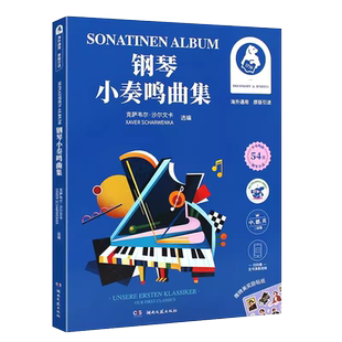 钢琴小奏鸣曲集 彩色大音符系列 克萨维尔 沙尔文卡选编 高清演奏示范 随时随地观看名师演奏视频 湖南文艺