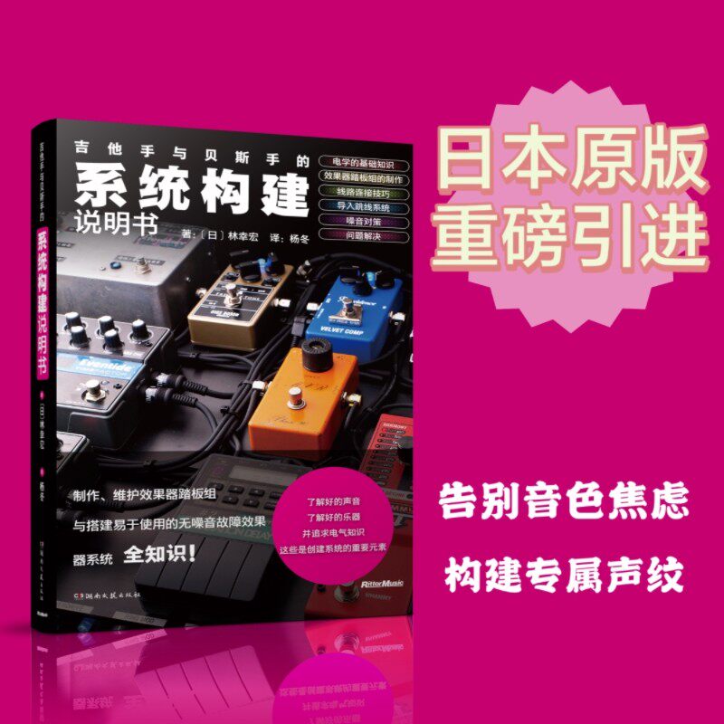 吉他手与贝斯手的系统构建说明书电吉他电贝司演奏者(日)林幸宏音乐（新）湖南文艺出版社