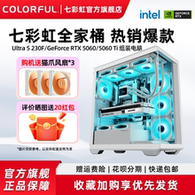 七彩虹主机230F i5 12400 12600kf RTX5060Ti/RTX5060/RTX5070显卡diy装机组装电脑台式机全套游戏全家桶整机