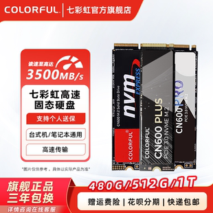 M.2固态硬盘台式 NVMe 机笔记本电脑高速SSD 512GB 七彩虹CN600