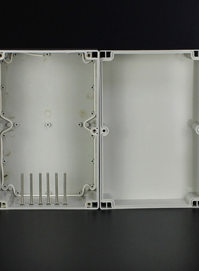 240*160*120mm高盖塑料防水盒 ABS仪器仪表接线盒 明舟电气按钮盒