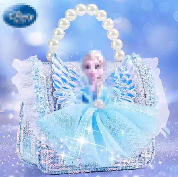 儿童包包女冰雪奇缘爱莎公主斜挎手提可爱2026新年过年压岁钱小包