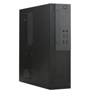 MATX 促销 小叶子UX01卧式 HTPC SKTC ITX主板小1u电源半高显卡光驱