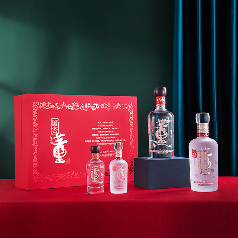 官方国密G礼盒董酒1200ml54度