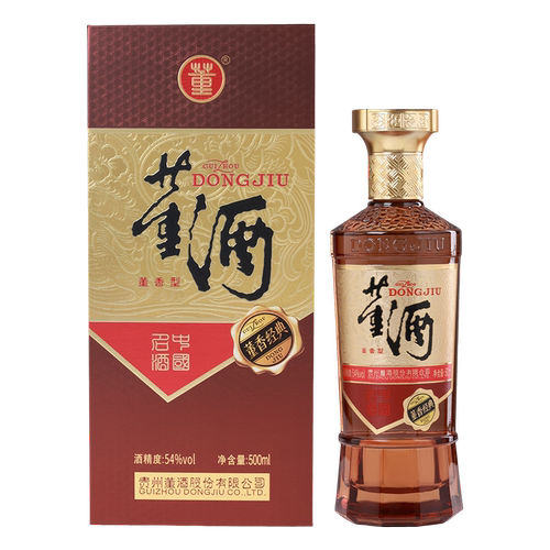董酒董香经典54度500ml白酒