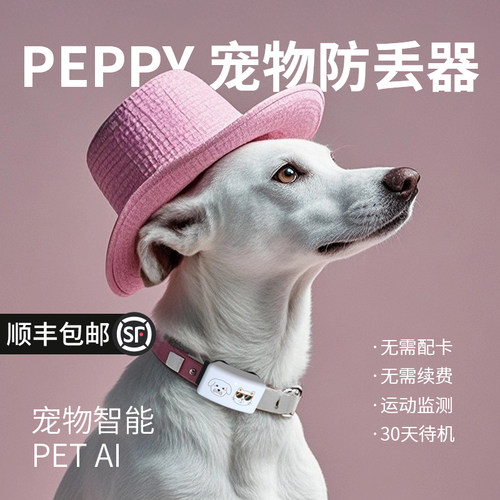 顺丰发货宠物智能项圈追踪器