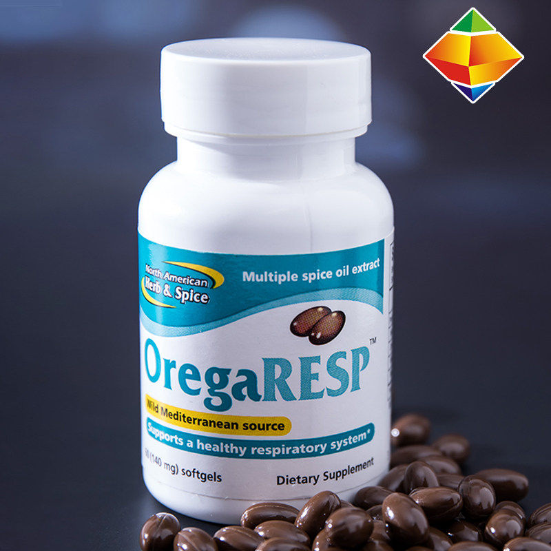 正品美国菲锐汀OregaRESP P73牛至油 呼吸道健康 60粒装液体胶囊
