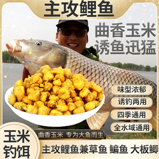 野钓鲤鱼饵世图曲香玉米全水域主攻鲤鱼板鲫草鱼大鱼打窝料