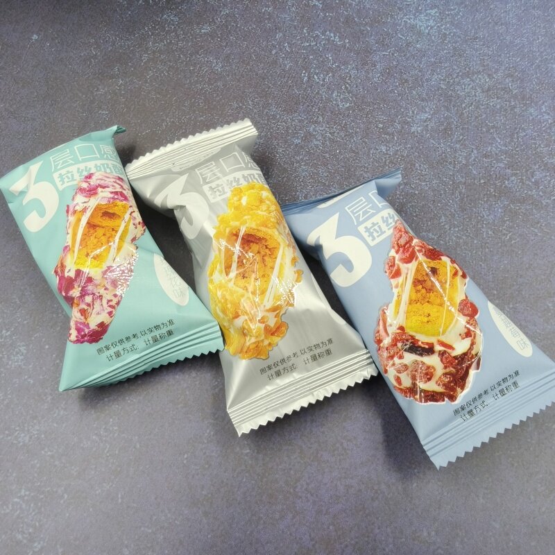画凌烟3层口感拉丝奶酥蔓越莓味芒果味玫瑰花味小包装250g糕点
