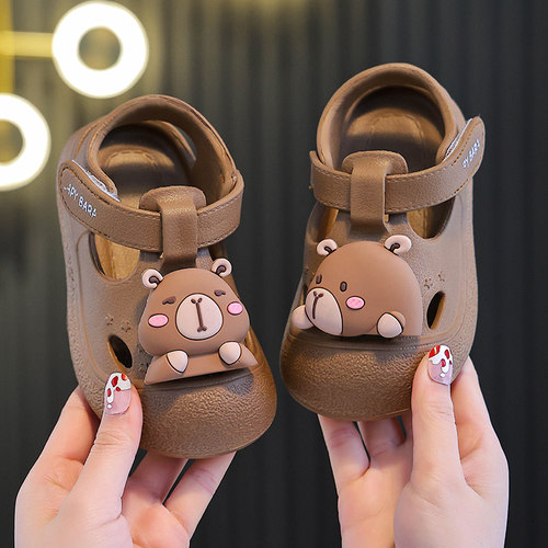 卡皮巴拉夏季凉鞋男女童