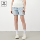 时髦牛仔短裤 Polo 新款 Marc 百搭短款 MOP2025夏季 浅色时尚 女士