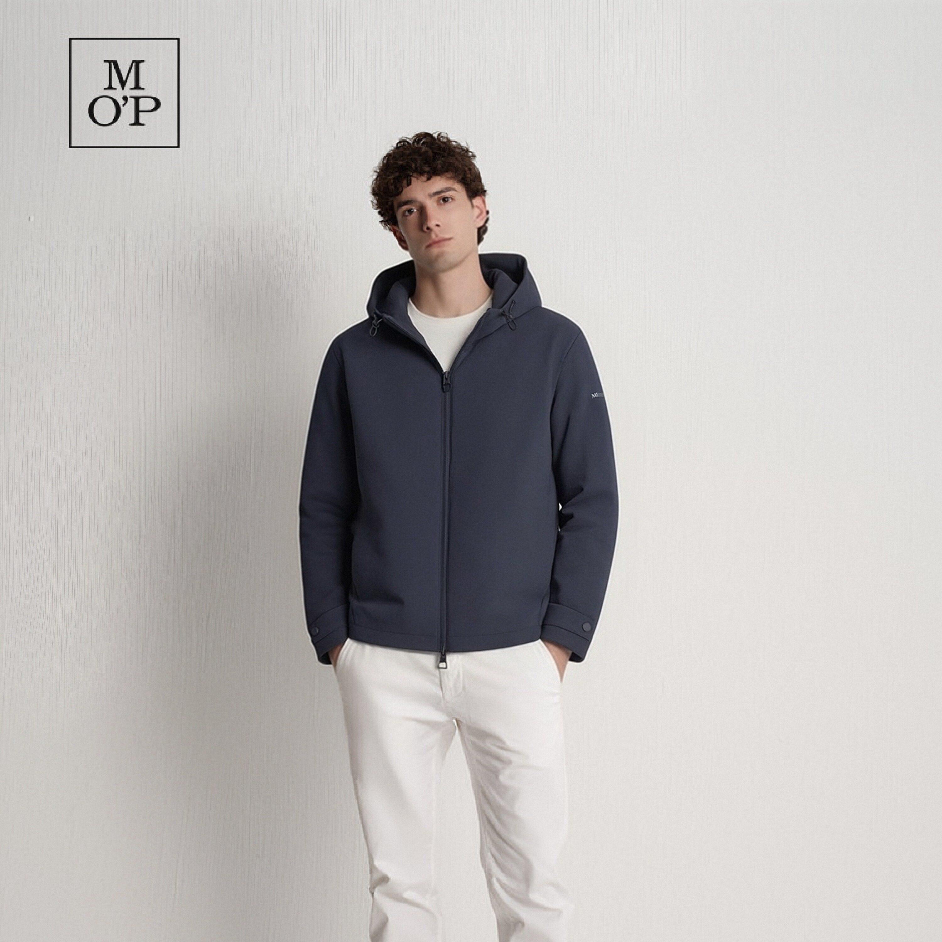 Marc O'Polo/MOP2026春季新款加绒保暖机能户外连帽夹克男士外套