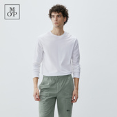 男女同款 莱卡棉圆领简约打底T恤衫 汤圆TOYO 2025春夏新款