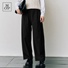 [吉赛尔邦辰同款]MOP25秋新款时尚休闲百搭压褶阔腿裤女士休闲裤