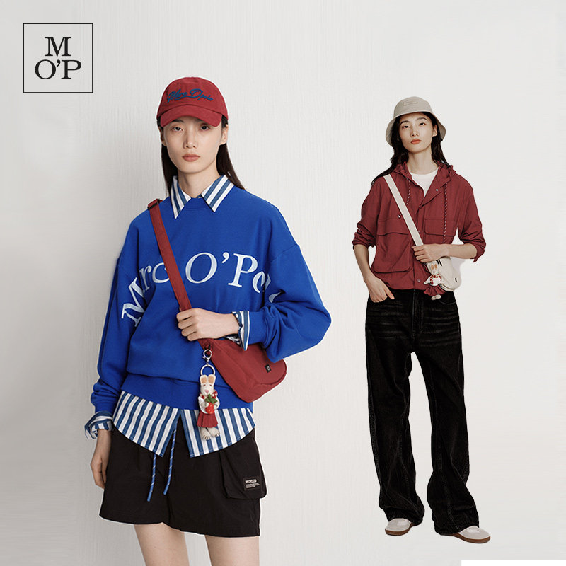 [可持续胶囊再生尼龙系列]Marc O'Polo/MOP新款流行饺子包女包包