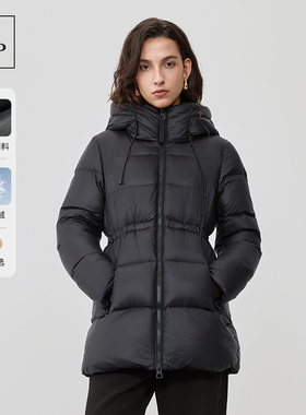 Marc O'Polo/MOP冬季新款收腰时尚设计巨好看保暖中长款羽绒服女