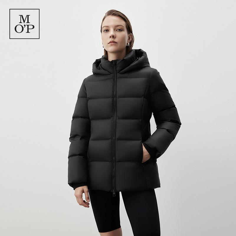 Marc O'Polo/MOP冬季新款时尚保暖宽松面包服巨好看羽绒服外套女
