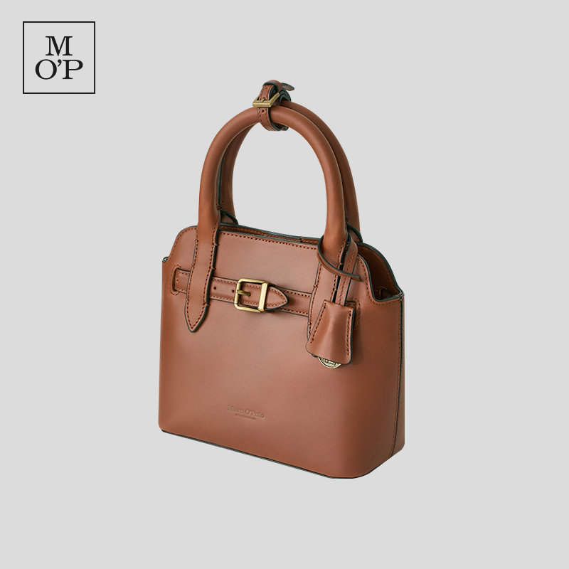 [吉赛尔同款]Marc O'Polo/MOP秋季新款流行竖款手提包女HOBO BAG