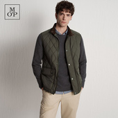 灯芯绒拼接大口袋环保猎装 Marc 棉服马甲男 MOP25冬季 新款 Polo