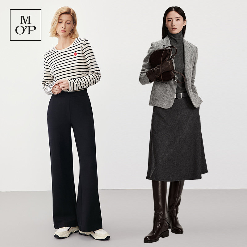 【大乐严选】MOP2025春夏新款黑色高弹阔腿宽松垂感休闲裤女,女装/女士精品,休闲裤,淘宝优惠券,粉丝福利购,淘宝优惠卷