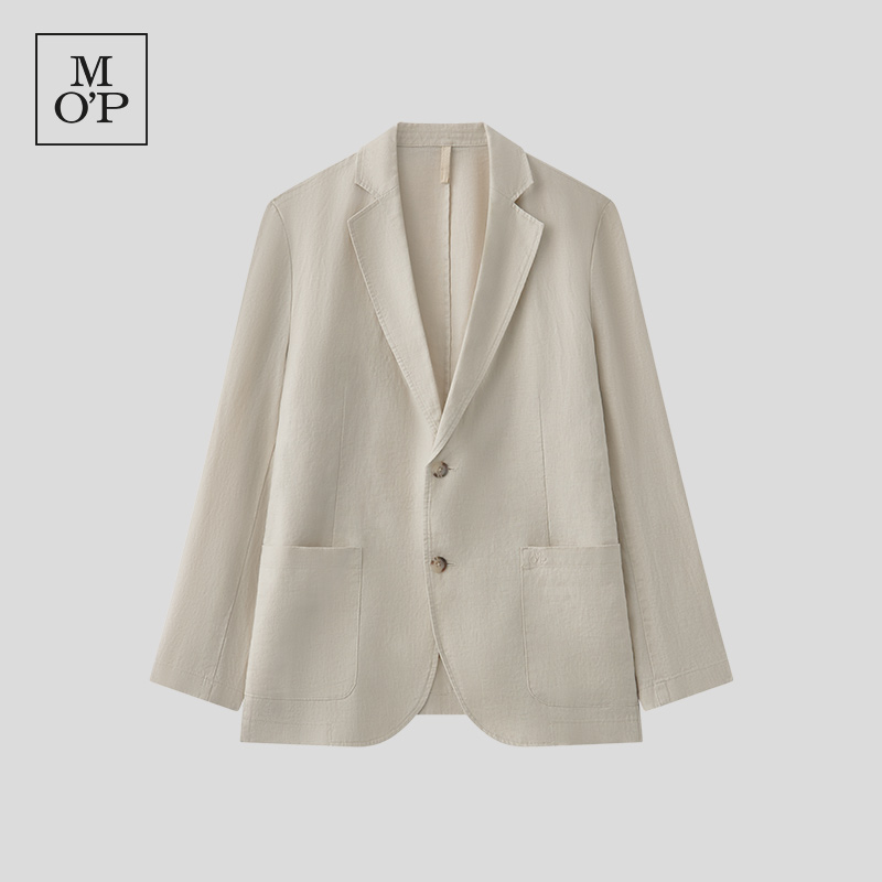 MarcO'Polo天然亚麻男西装外套