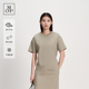 纯色圆领可调节绑带设计短袖 Polo 新款 T恤女 MOP2026夏季 Marc
