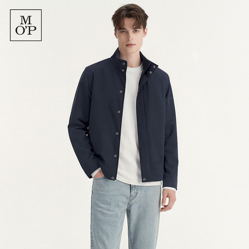 Marc O'Polo/MOP2026冬季新款男士立领夹克外套防风商务休闲上衣