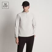 防晒UPF100 设计压胶工艺长袖 MOP2025秋新款 男士 插肩袖 LOGO款 T恤