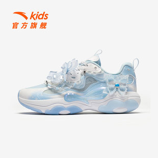 蝶翼丨安踏儿童运动鞋女童鞋26春夏新款犟弹防滑休闲鞋透气网鞋