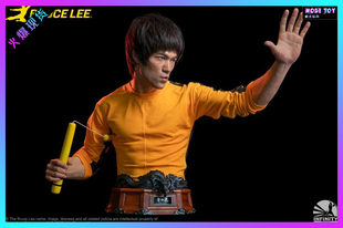 开天 1硅胶半身像 限量雕像手办 TOY MODE 玩具 模式 李小龙