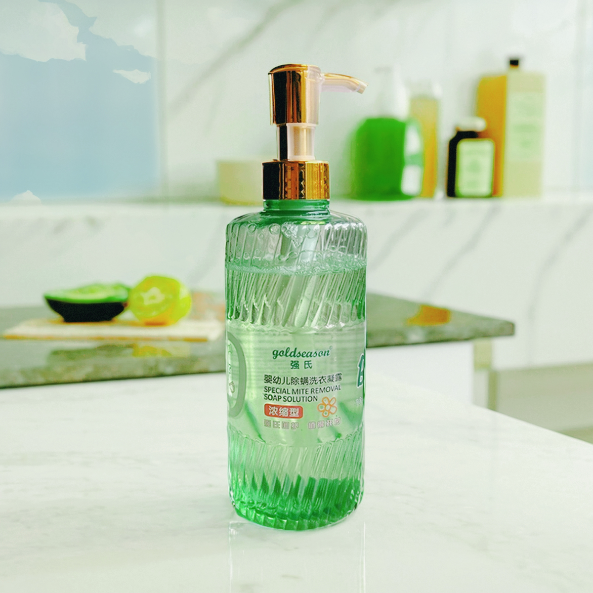 强氏婴幼儿除螨洗衣液宝宝专用儿童去污渍适用新生婴幼儿洗衣凝露