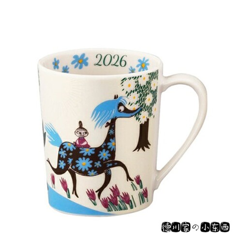 日本代购 Moomin 姆明 2026年收藏纪念陶瓷杯 马克杯 水杯 咖啡杯