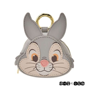 日本代购 小鹿斑比 小灰兔 可爱 卡通 零钱包 硬币包 小物收纳包
